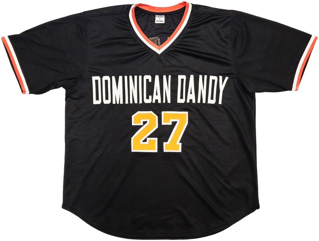 San Francisco Giants Juan Marichal Auto Signed Black Baseball Jersey Beckett Wit
