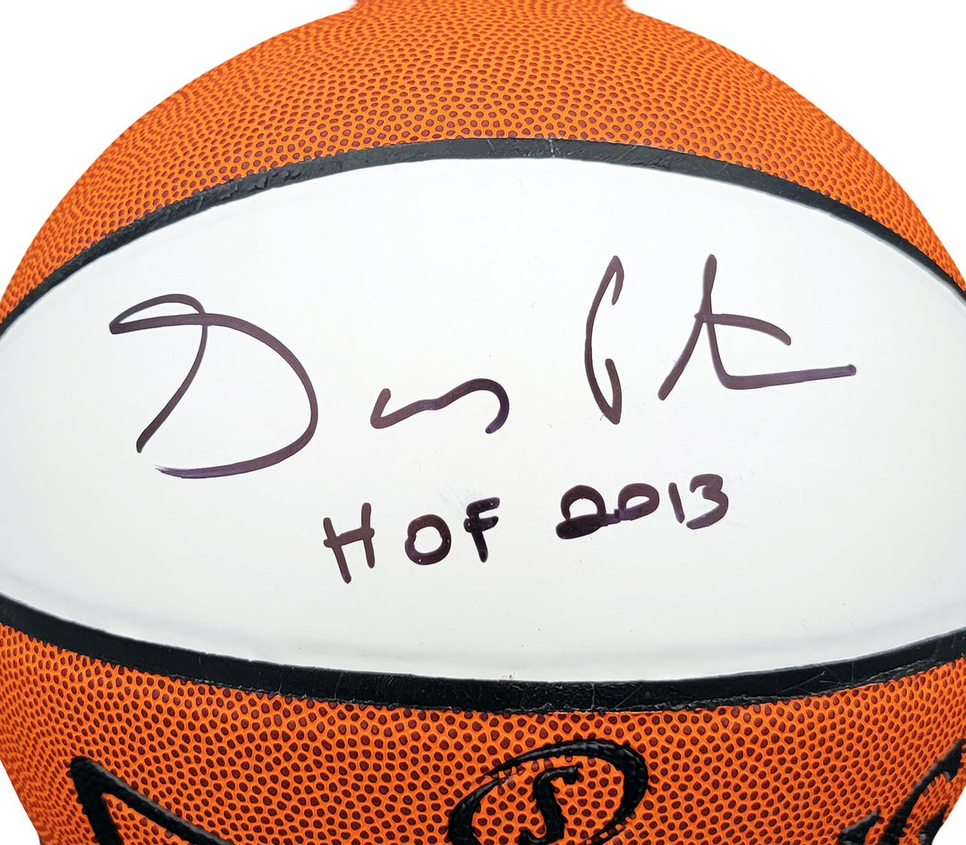 Gary Payton Auto Official Spalding White Basketball Supersonics HOF 2013 Beckett