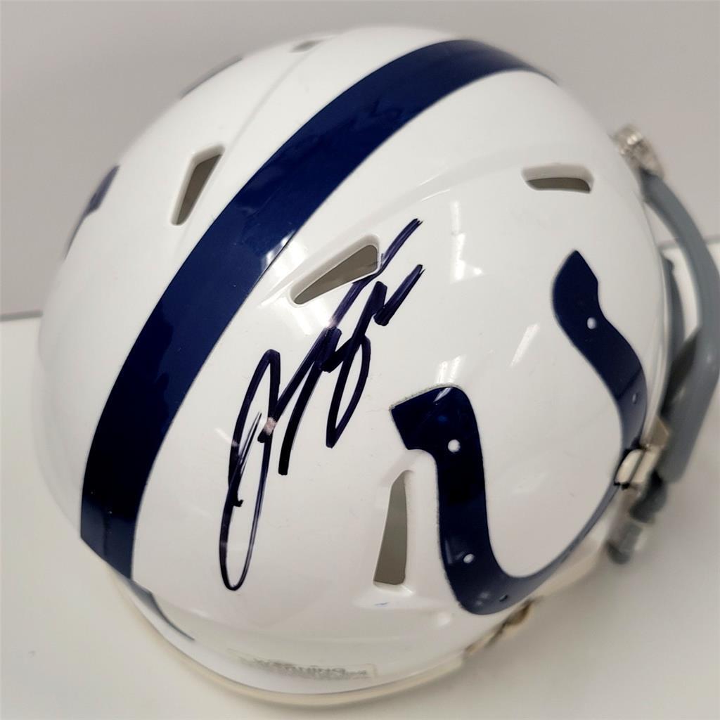 Jonathan Taylor signed Indianapolis Colts Mini Helmet autograph ~ JSA coa