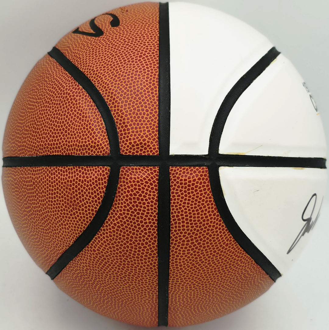 Jack Sikma Signed 1978-79 Supersonics NBA Champions Logo Basketball MCS Holo