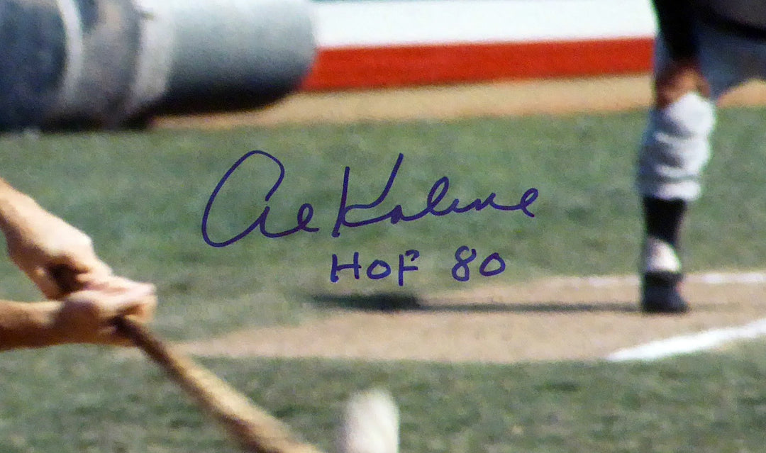 Al Kaline Signed 16x20 Photo Detroit Tigers "HOF 80" PSA/DNA