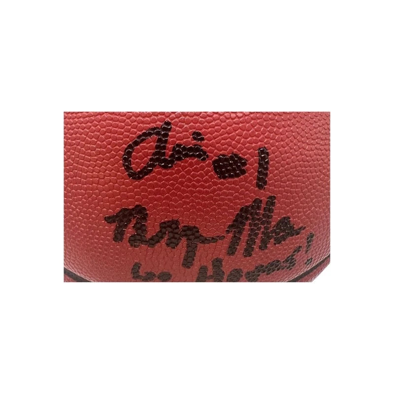 Georgetown Hoyas Multi Signed NCAA Wilson Replica Basketball (CX Auth)