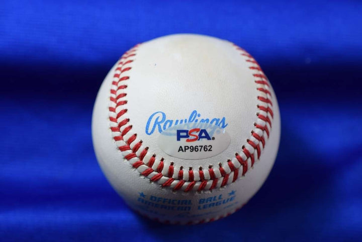 Joe Collins PSA DNA Autograph American League OAL Signed Baseball Yankees