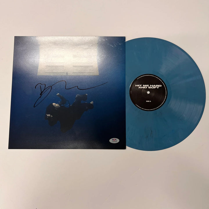 Billie Eilish Signed Hit Me Hard and Soft Vinyl Album Insert PSA Autographed