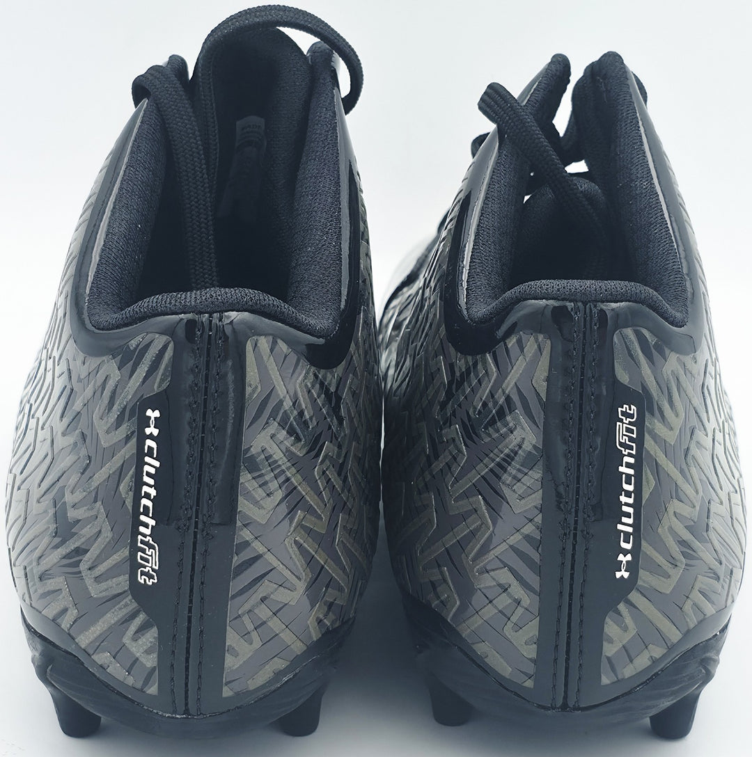 Ernest Jones IV Auto Pair of Black Under Armour Cleats Seahawks Size 10 MCS Holo