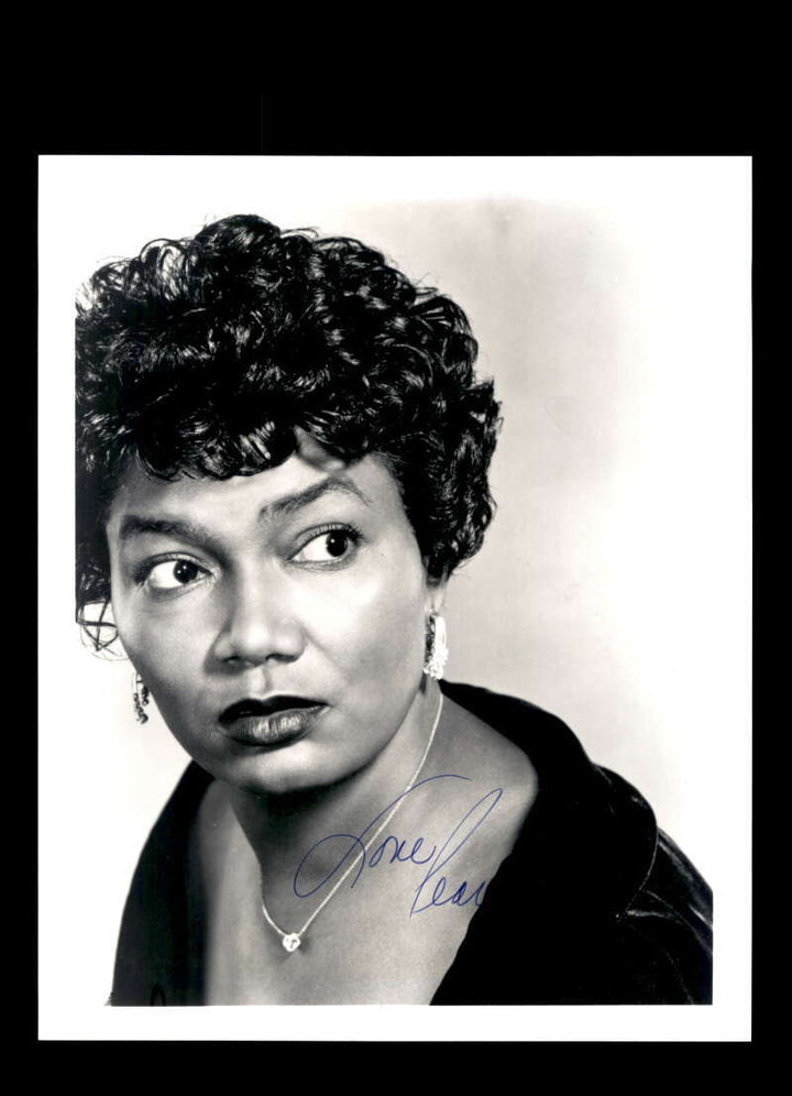 Pearl Bailey JSA Loa Signed 8x10 Photo Autograph