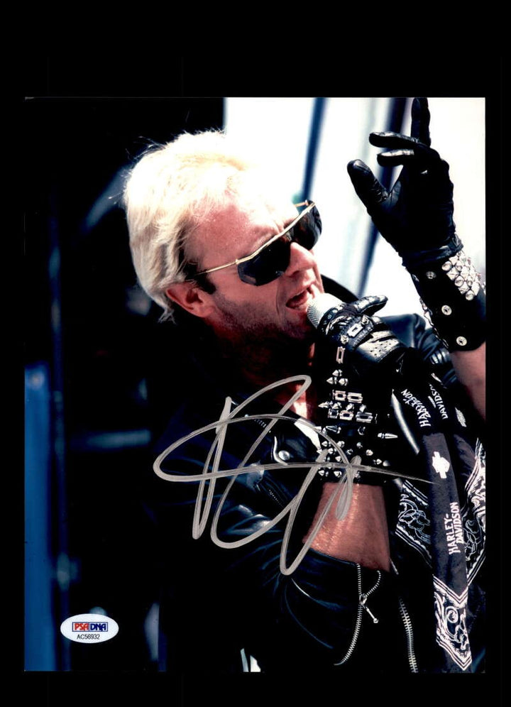 Rob Halford PSA DNA Coa Signed 8x10 Photo Autograph Judas Priest
