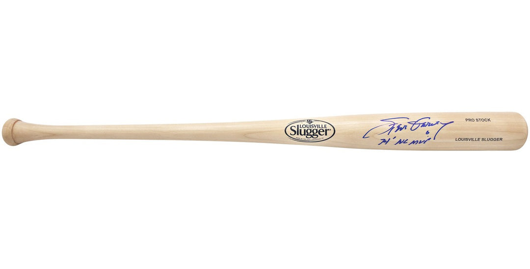 Steve Garvey Auto Blonde L Slugger Pro Stock Baseball Bat Dodgers 74 MVP Beckett