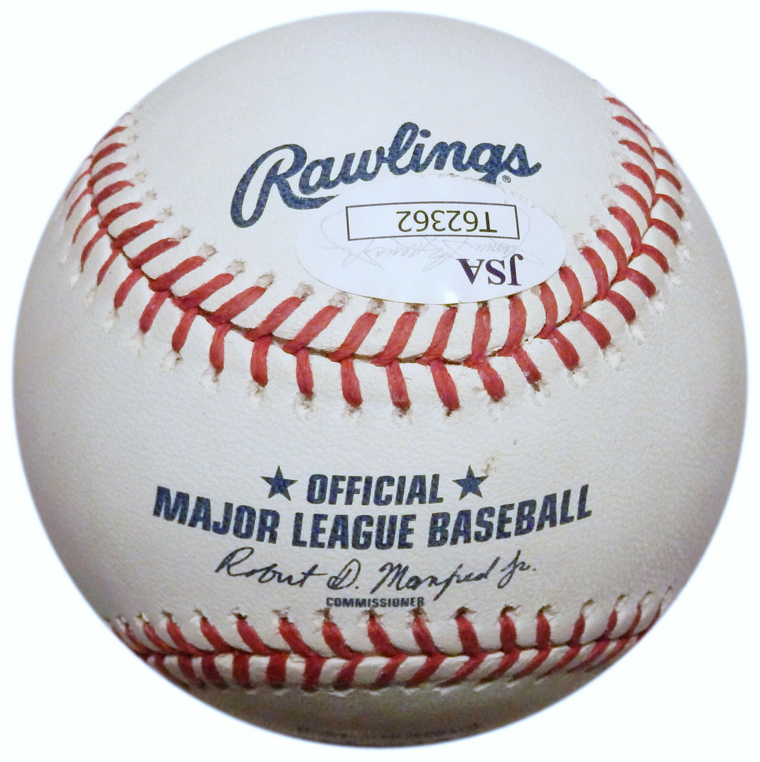 ESTEVAN FLORIAL GUARDIANS SIGNED ALL STAR FUTURES GAME OFFICIAL BASEBALL JSA COA