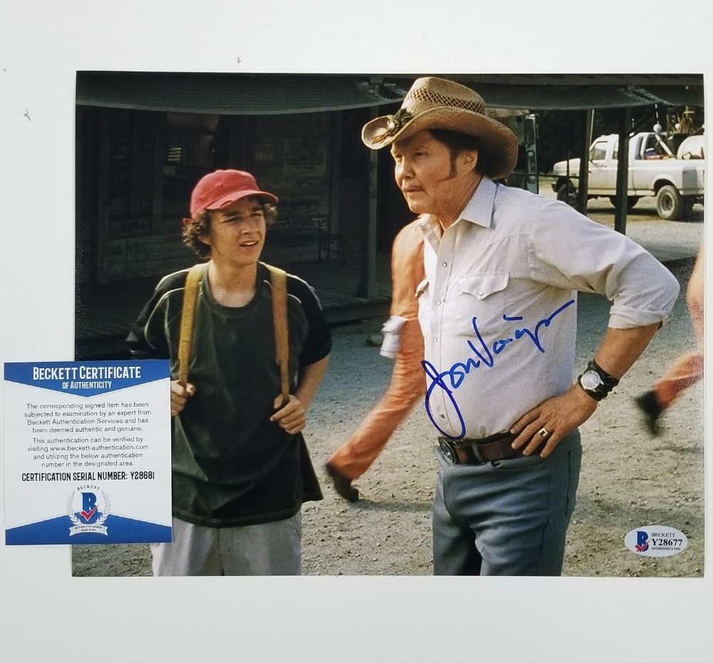 Jon Voight signed Holes 8x10 Photo #1 Autograph ~ Beckett BAS COA