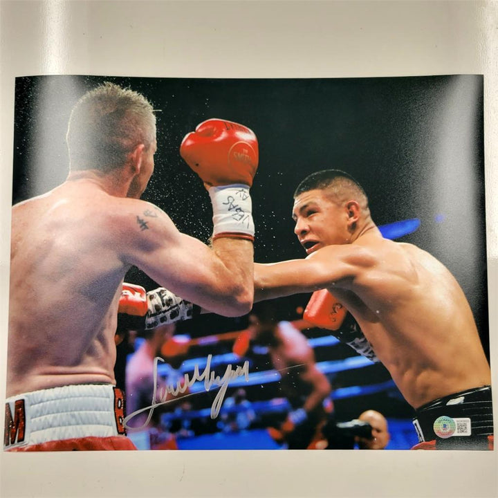 Jaime Munguia signed 11x14 photo boxing autograph ~ Beckett BAS Holo