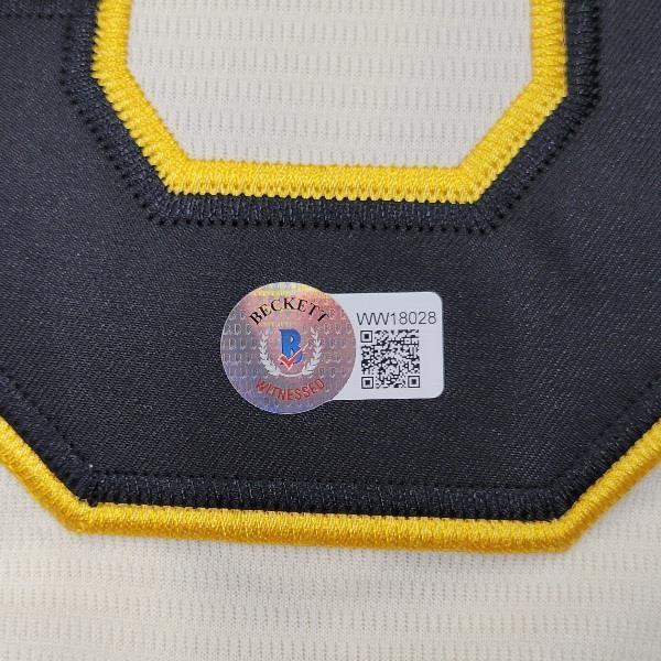 Manny Mota signed "Bob was my Mentor" Pirates Jersey 1/1 autograph ~ Beckett BAS