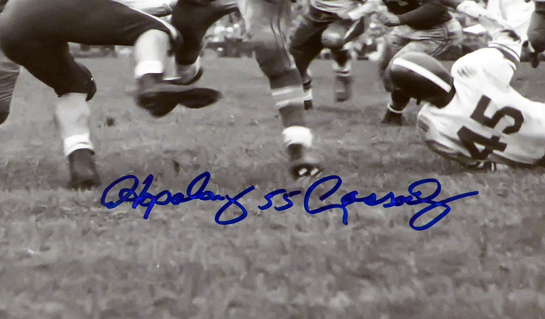 Howard "Hopalong" Cassady Signed 16x20 Photo Ohio State Buckeyes In Blue Beckett