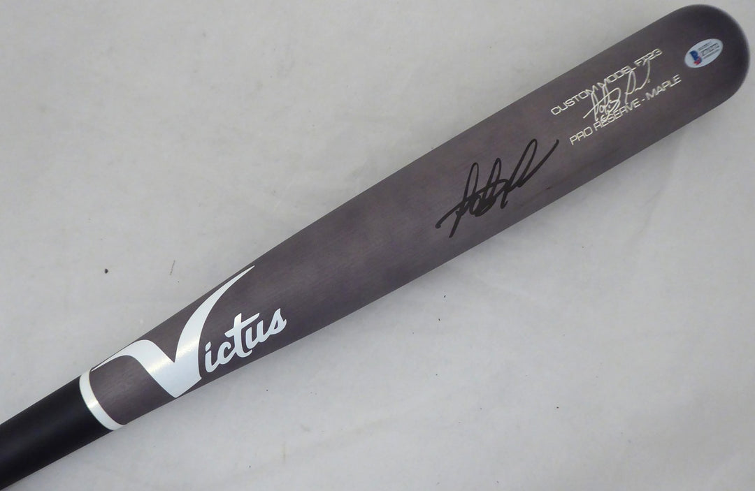 Fernando Tatis Jr. Signed Gray Victus Game Model Bat San Diego Padres Beckett