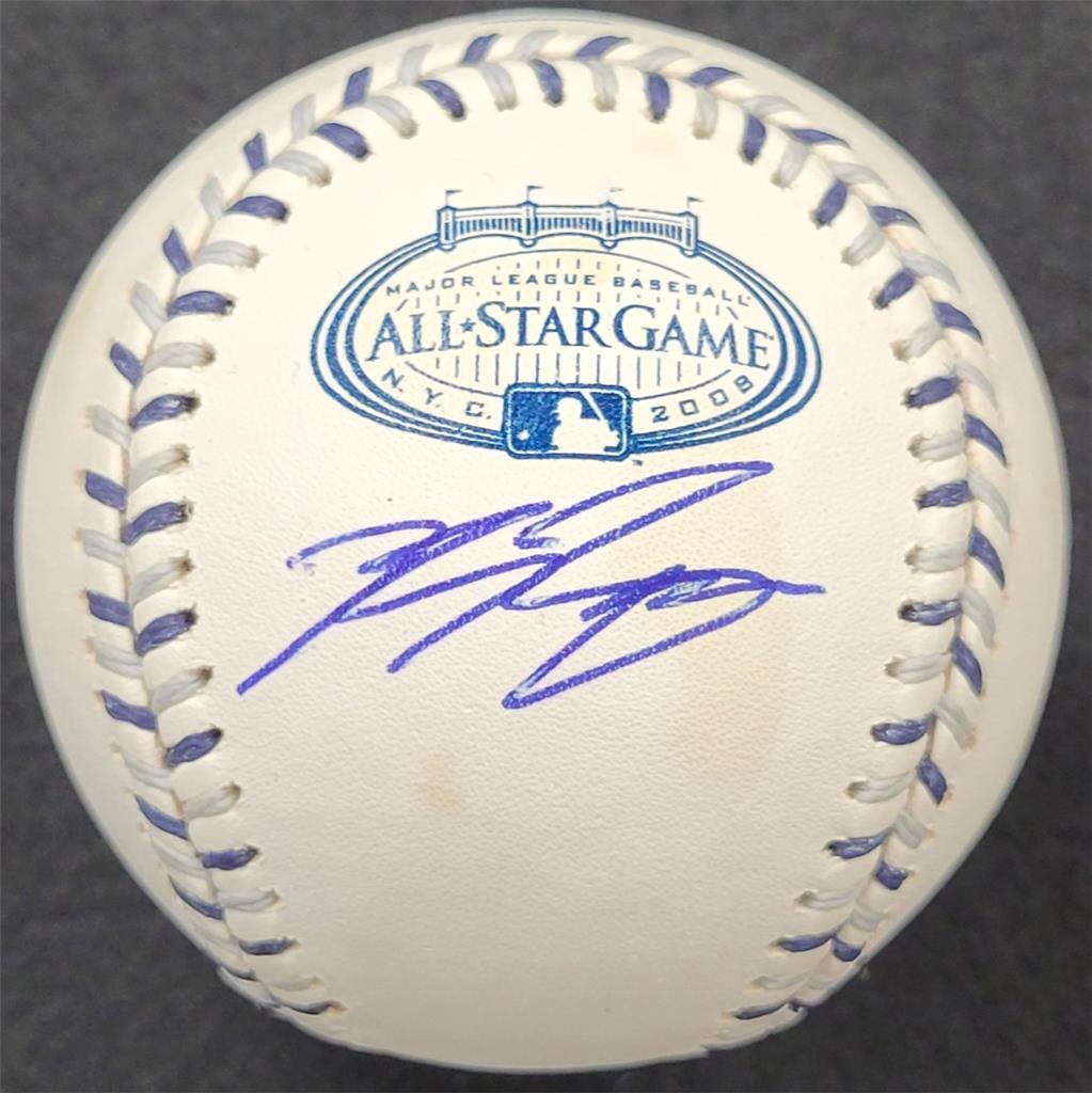 Ryan Braun signed 2008 ASG All Star MLB Baseball autograph auto ~ Beckett BAS