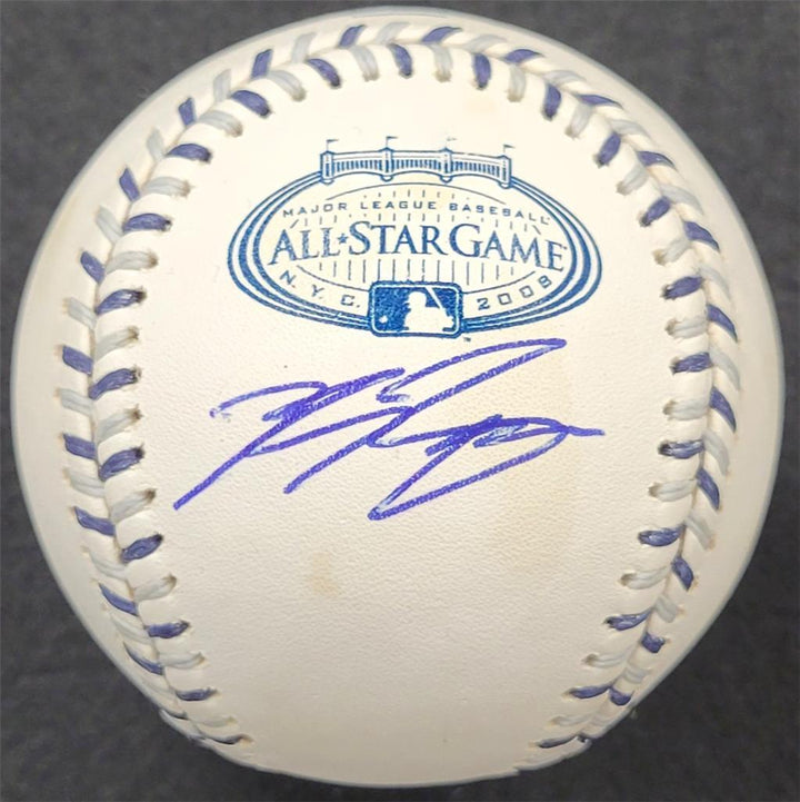 Ryan Braun signed 2008 ASG All Star MLB Baseball autograph auto ~ Beckett BAS