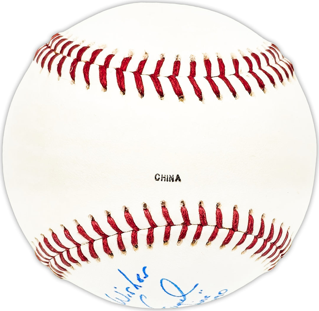Bob Engel Signed California League Baseball Umpire Beckett QR