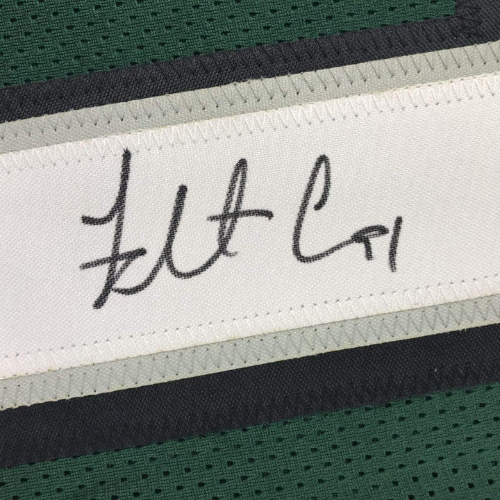 Autographed/Signed FLETCHER COX Philadelphia Green Jersey JSA COA Auto