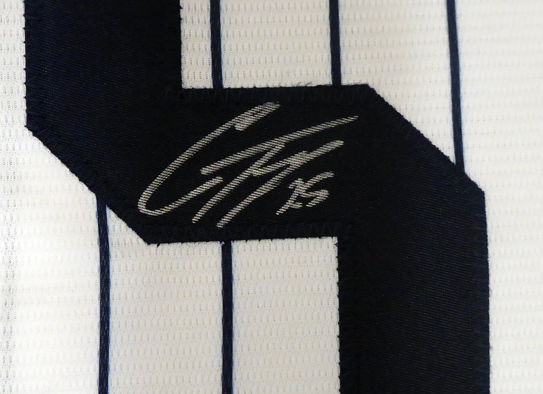 New York Yankees Gleyber Torres Signed White Majestic Cool Base Jersey Size L