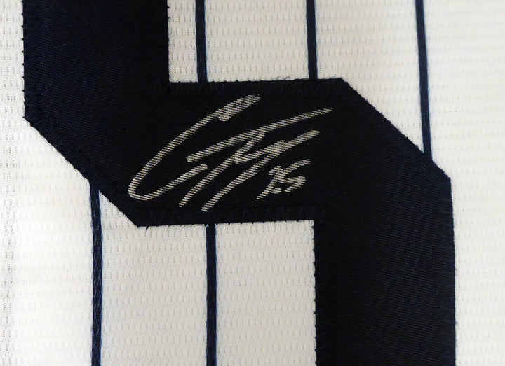New York Yankees Gleyber Torres Signed White Majestic Cool Base Jersey Size L