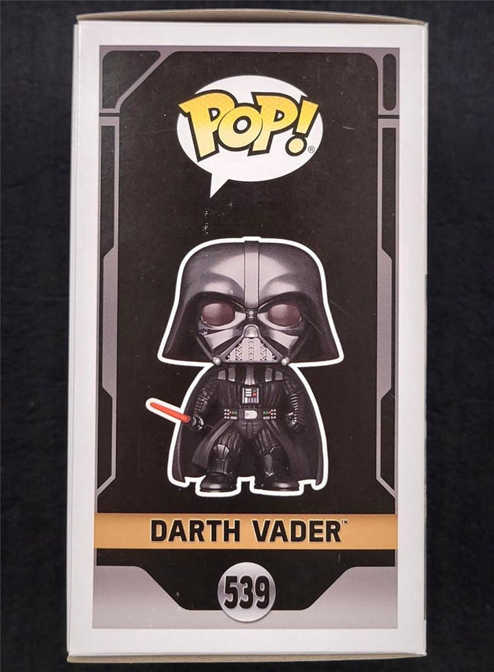 Hayden Christensen & Tom O'Connell signed Darth Vader Funko Pop! autograph ~ BAS