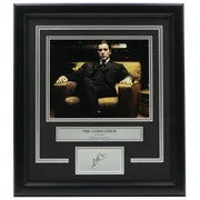Al Pacino Framed 8x10 The Godfather Chair Photo w/ Laser Engraved Signature