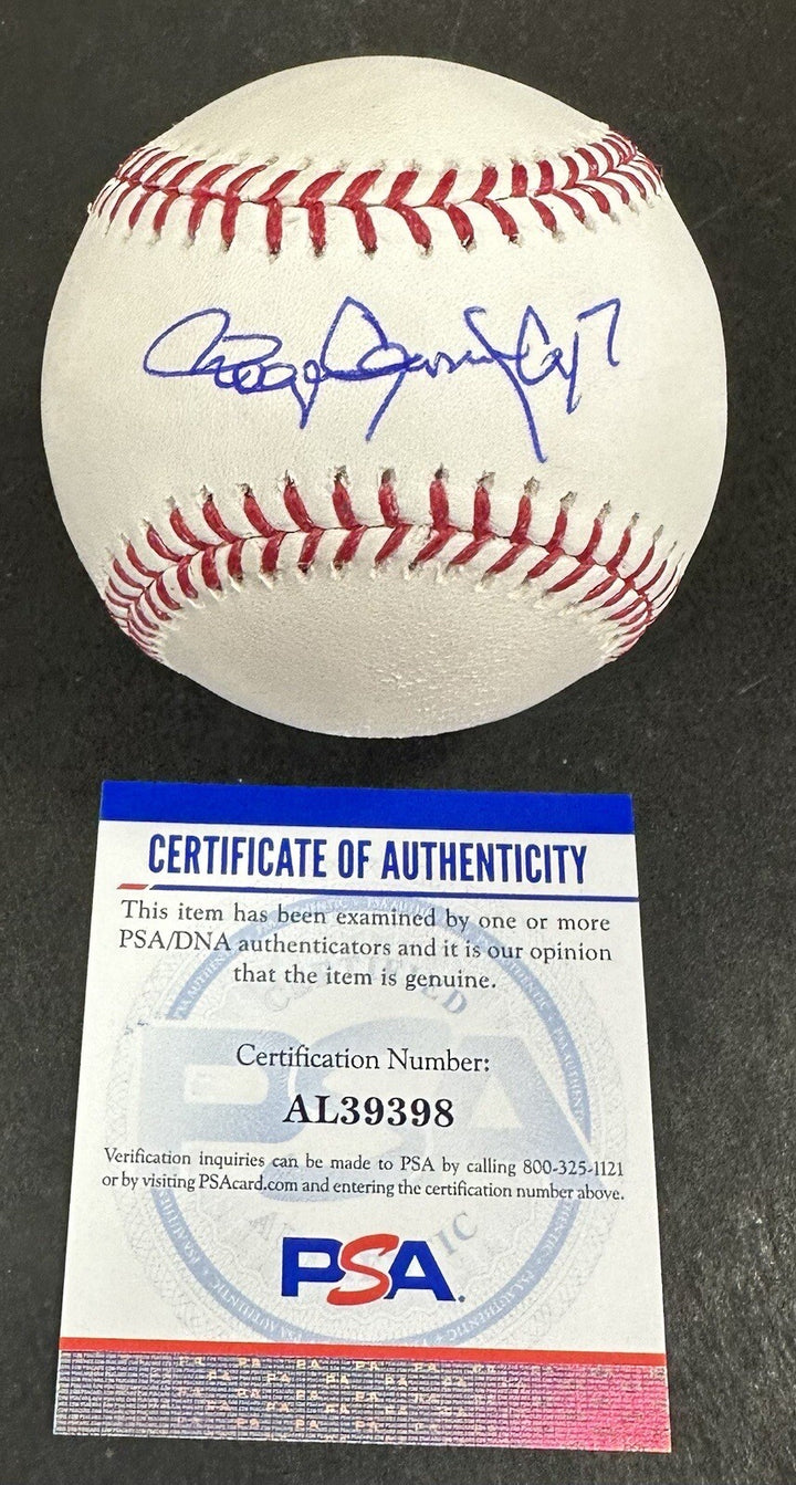 Roger Clemens Signed Official MLB Baseball Yankees Red Sox Cy 7 Autograph PSA