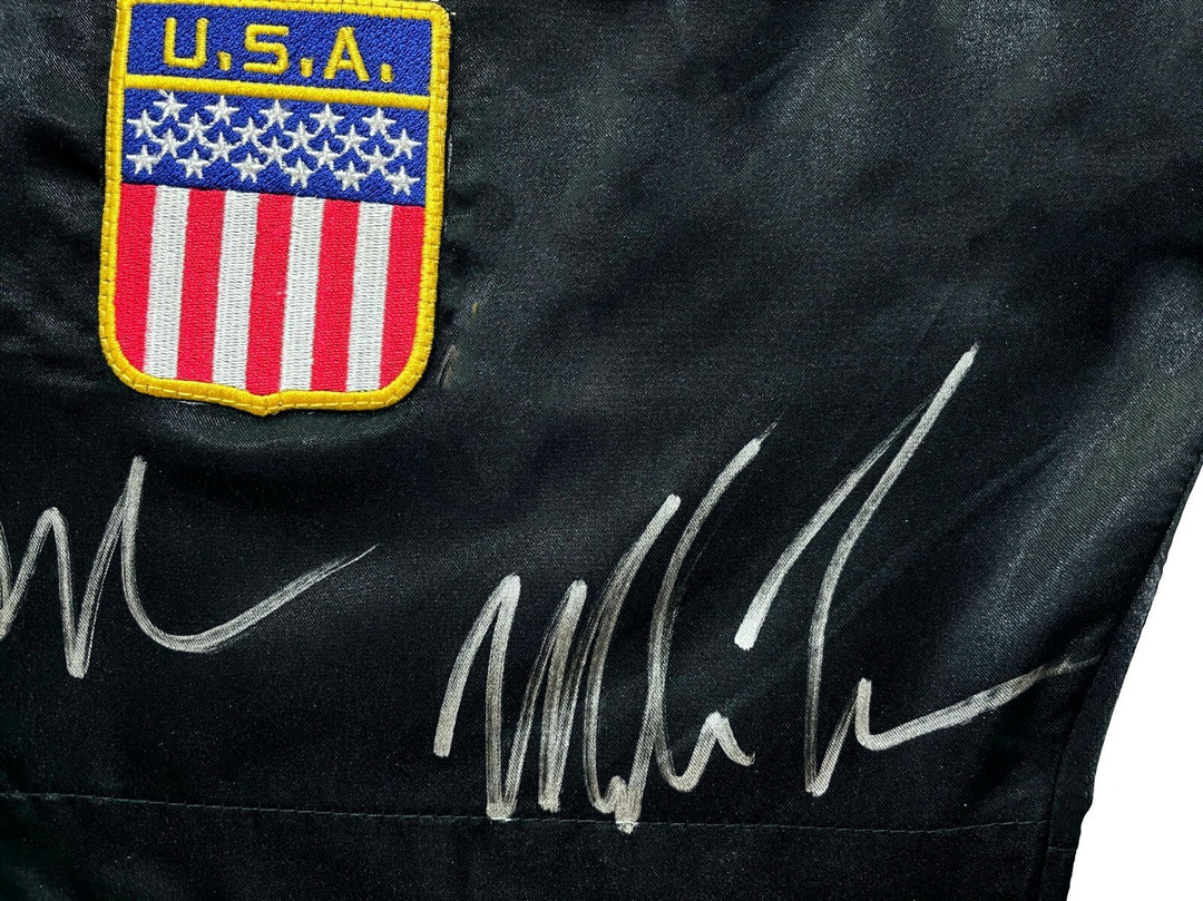 Mike Tyson Signed Inscribed Iron Trunks vs. Holyfield #D/58 JSA COA "Tyson Vs."