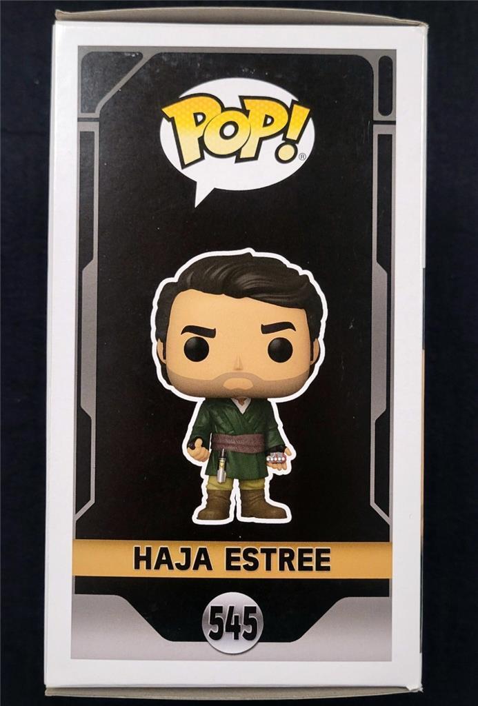Kumail Nanjiani signed Haja Estree Funko Pop! Star Wars autograph A~ Beckett BAS