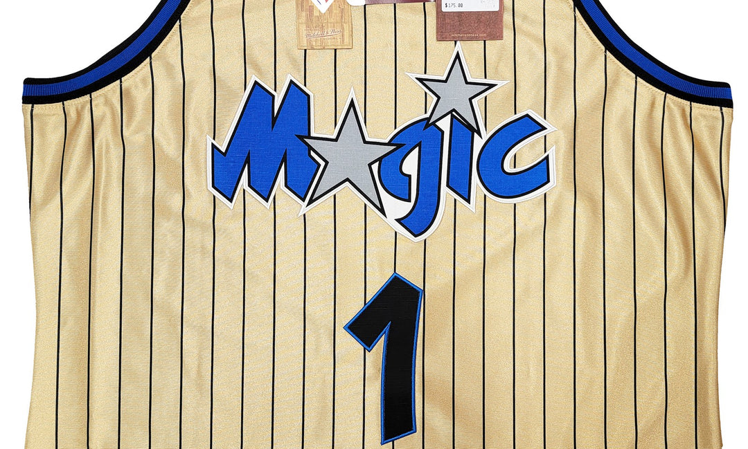 Magic Penny Hardaway Auto Gold M & N 93 75th HWC Swingman Jersey XL PSA/DNA