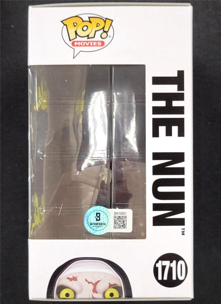 Bonnie Aarons signed "Valak" The Nun II Funko Pop! 1710 autograph ~ Beckett BAS