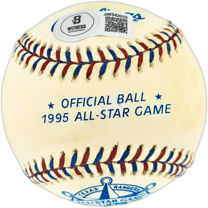 Ken Griffey Jr. 1995 All Star Game Logo Baseball Mariners Beckett Witness