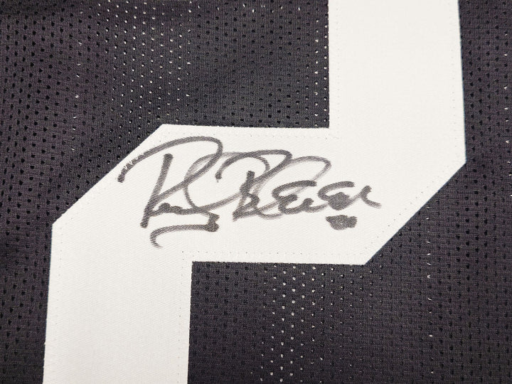 Pittsburgh Steelers Rocky Bleier Signed Black Jersey "4X SB Champ" Beckett