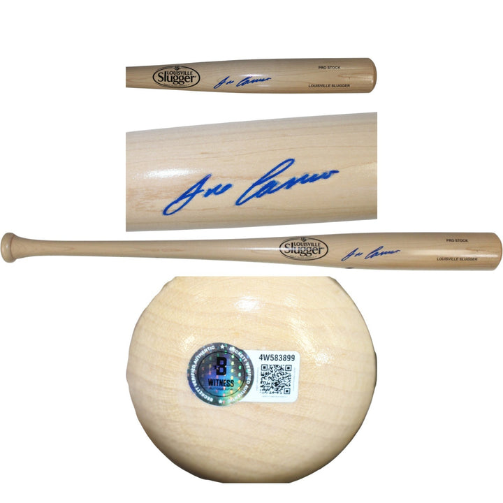Jose Canseco Autographed Oakland Athletics Baseball Bat Beckett Witness 55369