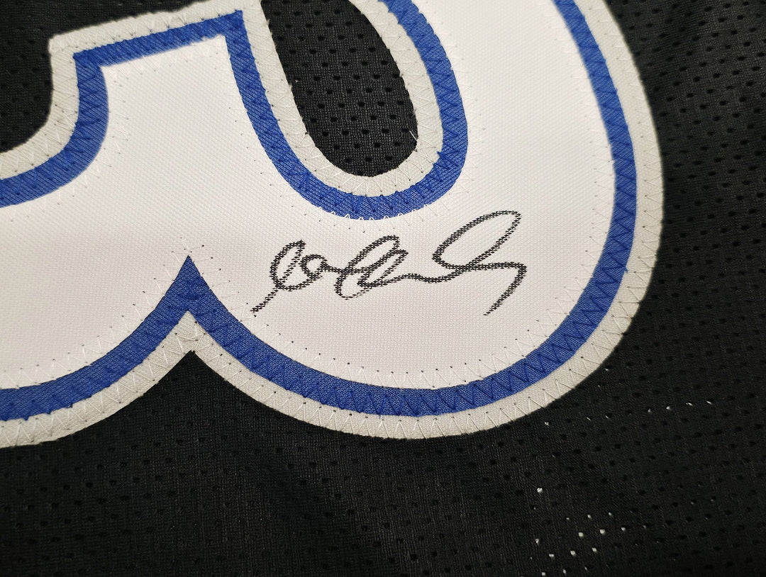 Minnesota Timberwolves Stephon Marbury Signed Black Jersey Beckett Witness