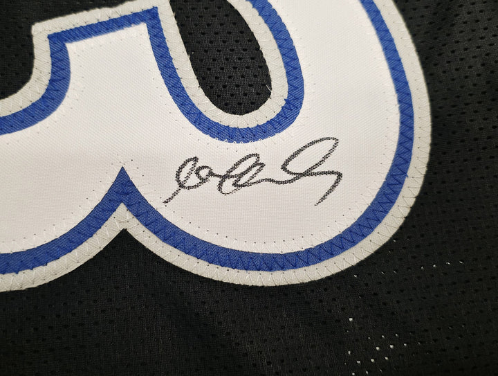 Minnesota Timberwolves Stephon Marbury Signed Black Jersey Beckett Witness