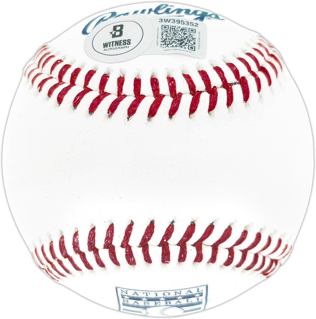 Jim Palmer Signed Official HOF Logo Baseball Orioles Beckett Witness