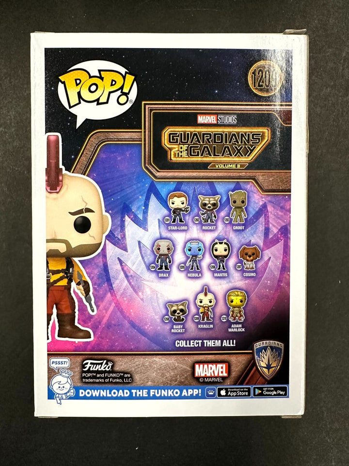 Sean Gunn signed "You're A Bad Dog" Kraglin Funko Pop! Guardians autograph ~ JSA