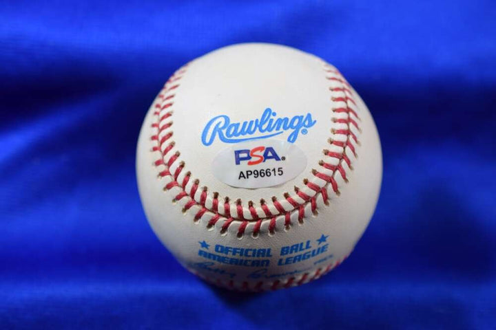 Paul Molitor PSA DNA Coa Autographed American League OAL Signed Baseball Brewers