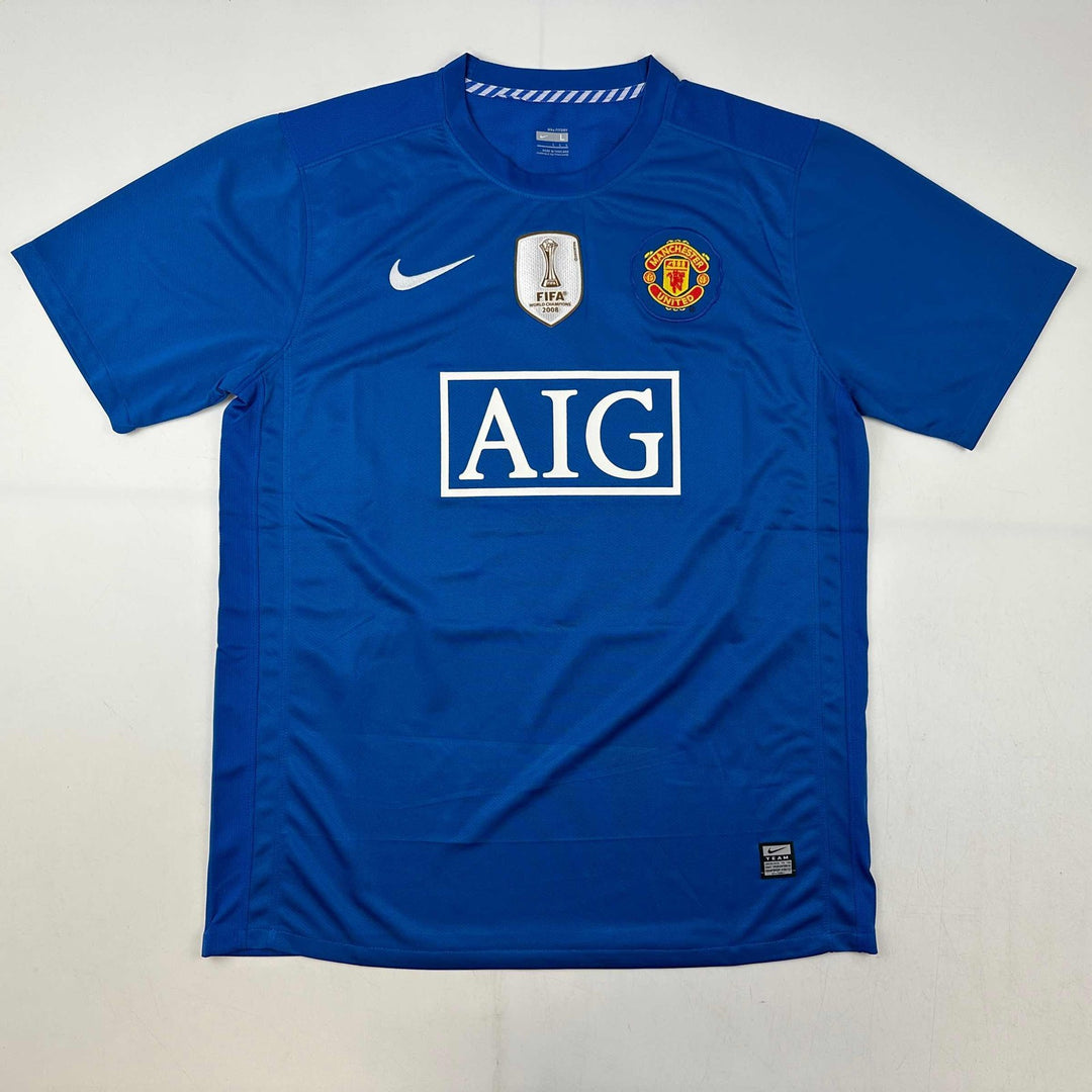 Autographed/Signed Wayne Rooney Manchester United Blue Jersey Beckett BAS COA