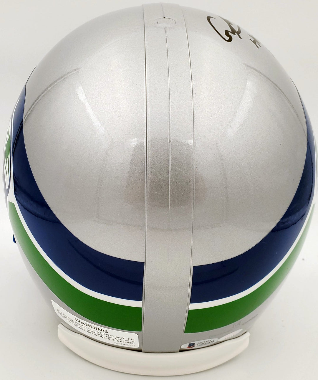 Cortez Kennedy Signed Seahawks Throwback Full Size Helmet "HOF '12" Beckett
