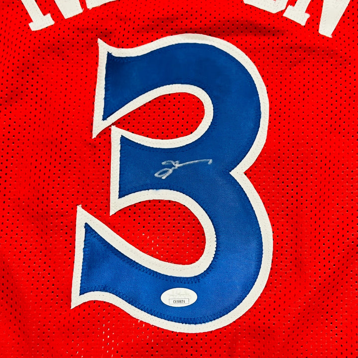Allen Iverson Signed Philadelphia 76ers Jersey JSA