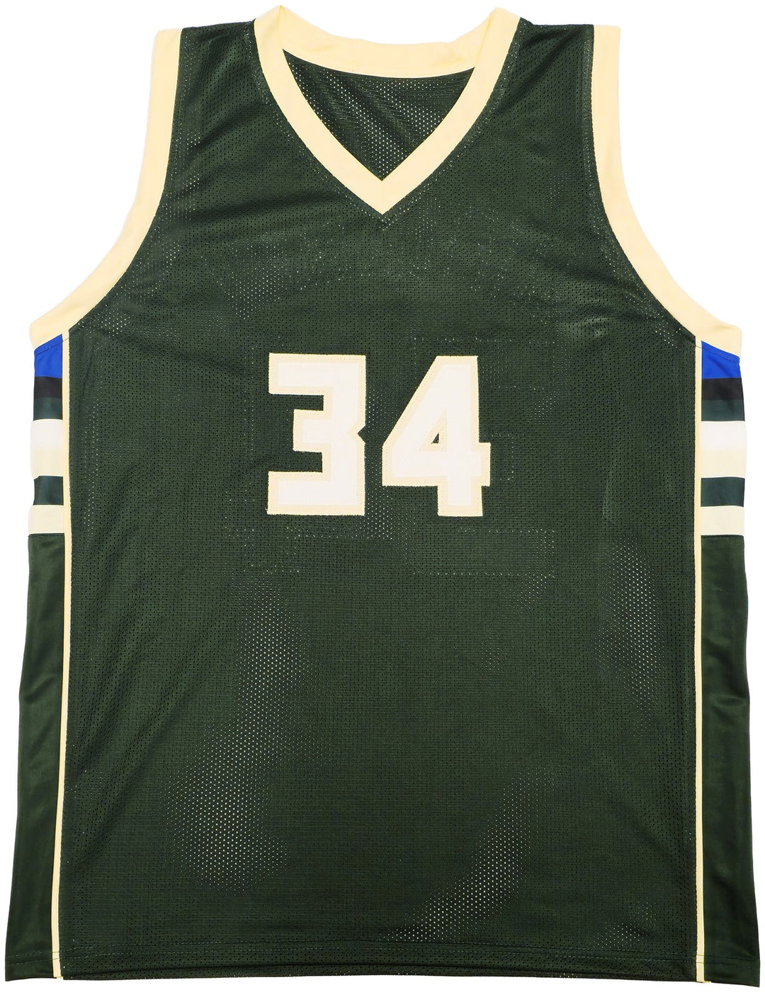 Milwaukee Bucks Giannis Antetokounmpo Signed Green Jersey Beckett BAS