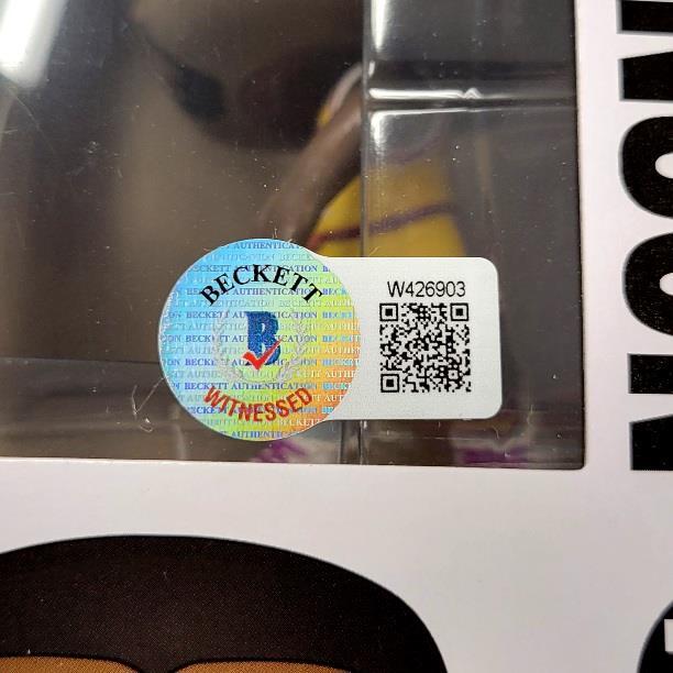 Magic Johnson signed Lakers Yellow Funko Pop! autograph ~ Beckett BAS Witness