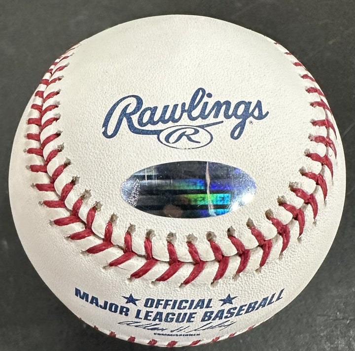 Tiki Barber Signed Official MLB Baseball NY Giants NYG #21 Autograph Steiner COA