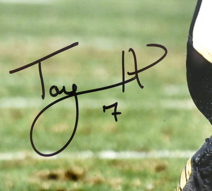 Taysom Hill Autographed Signed 16x20 Photo New Orleans Saints Beckett BAS