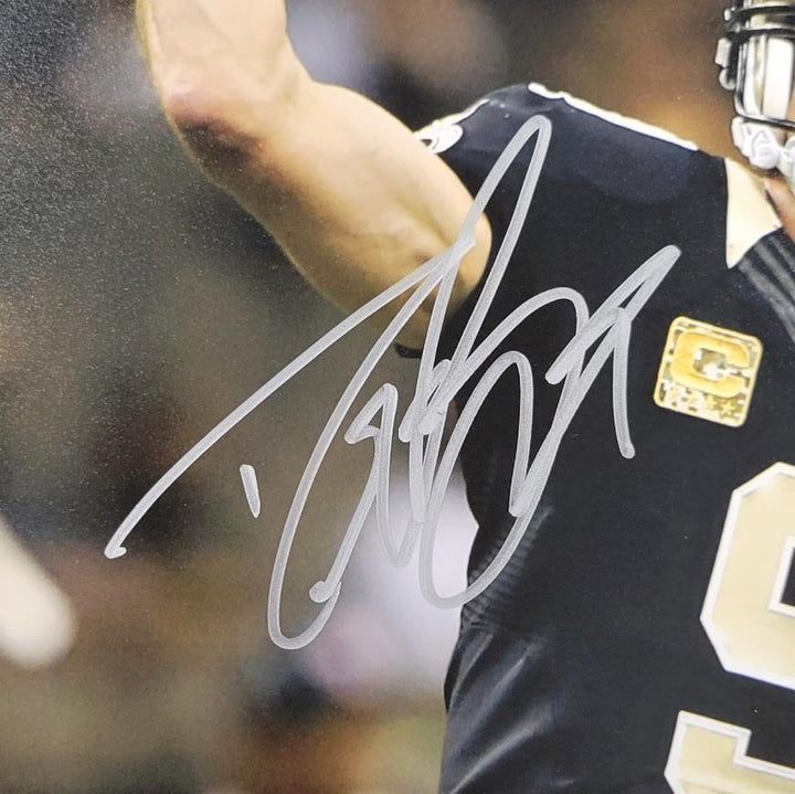 Drew Brees autograph signed New Orleans Saints 11x14 Photo ~ Beckett BAS