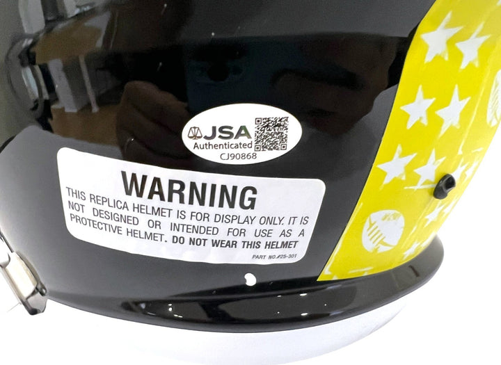 MIKE MACDONALD SIGNED SEAHAWKS SUPER BOWL LX MINI HELMET 2026 CHAMPION JSA COA