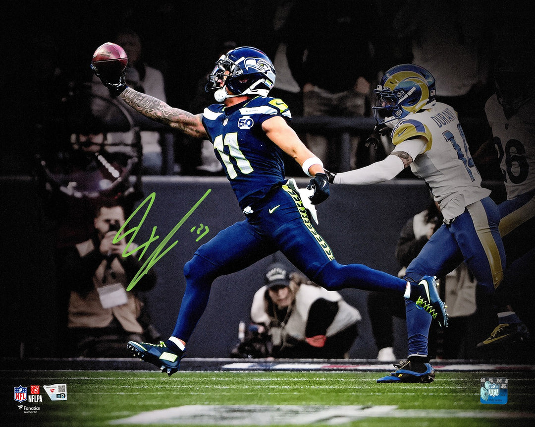 Jaxon Smith-Njigba Signed 16x20 Photo Seattle Seahawks Fanatics Holo