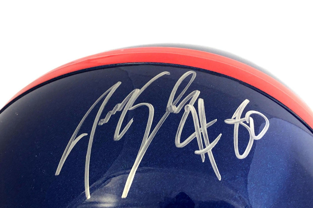 Jeremy Shockey Signed New York Giants Full Size Helmet JSA COA Autograph NYG